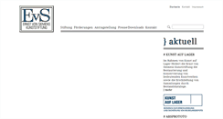 Desktop Screenshot of ernst-von-siemens-kunststiftung.de