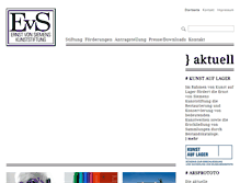 Tablet Screenshot of ernst-von-siemens-kunststiftung.de